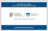 Universidad de la República Centro Universitario Regional ...