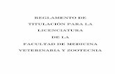 Reglamento de Titulacin Final - UNAM