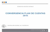 CONVERGENCIA PLAN DE CUENTAS 2016