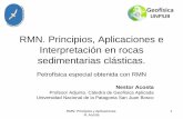 RMN. Principios, Aplicaciones e Interpretación en rocas