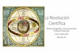 La Revolución Científica - Colegio Aurora de Chile
