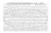 CONSIDERANDO LA LEY