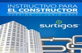 INSTRUCTIVO PARA EL CONSTRUCTOR - SURTIGAS