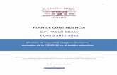 PLAN DE CONTINGENCIA C.P. PABLO MIAJA CURSO 2021-2022 ...