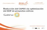 educción del CAPEX vía optimización del BOP de proyectos ...