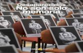 Desaparecidos No son solo memoria - AFUTU