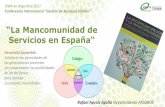 “La Mancomunidad de Servicios en España“