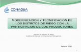 MODERNIZACION Y TECNIFICACION DE LOS DISTRITOS DE RIEGO ...