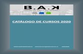 CATÁLOGO DE CURSOS 2020 - bakformacion.es
