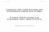 CURSO DE CREACIÓN DE PÁGINAS WEB EN ... - blog.facialix.com
