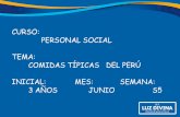 CURSO: PERSONAL SOCIAL TEMA: COMIDAS TÍPICAS DEL PERÚ ...