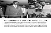 Homenaje Patrice Lumumba