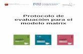 Protocolo de evaluación para el modelo matrix