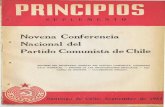 Novena Conferencia Nacional del Partido Comunista de Chile