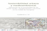 Sostenibilidad urbana y medioambiental