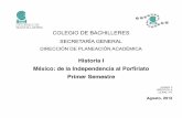 Historia I México: de la Independencia al Porfiriato ...