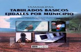 TAMAULIPAS TABULADOS BASICOS EJIDALES POR MUNICIPIO