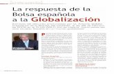 >> La respuesta de la Bolsa española a la Globalización