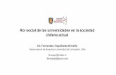 Rol social de las universidades en la sociedad chilena actual