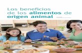 Los beneficios de los alimentos origen animal