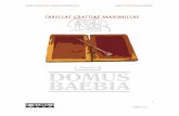 Tabella X - Domus Baebia