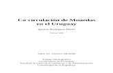 Co-circulación de Monedas en el Uruguay