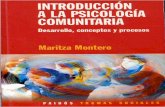 Montero, M. Introducción a la psicología comunitaria ...