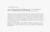 CAPITULO III LA ESTRUCTURA FORMAL DE LA EMPRESA: DE LA ...