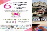 6° Congreso Mexicano de Turismo Rural Rostros y retos del ...