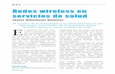 Redes wireless en servicios de salud