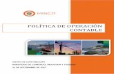 POLÍTICA DE OPERACIÓN CONTABLE