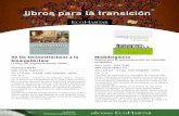 libros para la transición - BioCultura