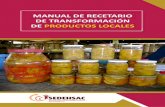 MANUAL DE RECETARIO DE TRANSFORMACIÓN DE PRODUCTOS …