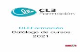 CLEFormación. Catálogo de cursos 2021