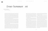 Errare humanum est - Revistas UNAM