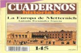 Cuadernos De Historia 16 145 La Europa De Metternich 1985