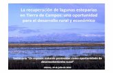 La recuperación de lagunas esteparias en Tierra de Campos ...