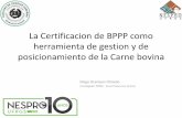 La Certificacion de BPPP como herramienta de gestion y de ...