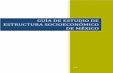 GUÍA DE ESTUDIO DE ESTRUCTURA SOCIOECONÓMICO DE MÉXICO