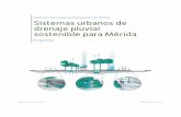 Sistemas urbanos de drenaje pluvial sostenible para Mérida