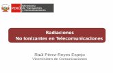 Radiaciones No Ionizantes en Telecomunicaciones