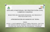 ESCUELA NACIONAL DE PROTECCIÓN CIVIL CAMPUS CHIAPAS