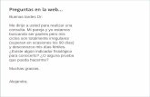 Preguntas en la web - Dr. Mendoza Ladrón de Guevara