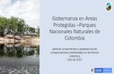 Gobernanza en Areas Protegidas Parques Nacionales ...