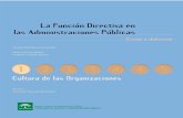 La Función Directiva en las Administraciones Públicas