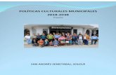 POLÍTICAS CULTURALES MUNICIPALES 2018-2038