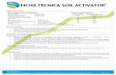 FICHA TÉCNICA SOIL ACTIVATOR - Agrogama Colombia S.A.S.