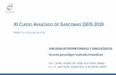 XI Curso Avanzado de Sarcomas GEIS 2019 Madrid, 9 y 10 de ...