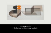 —EJE I— Educación especial