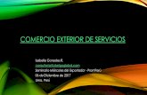 Comercio Exterior de Servicios - Comisión de Promoción ...